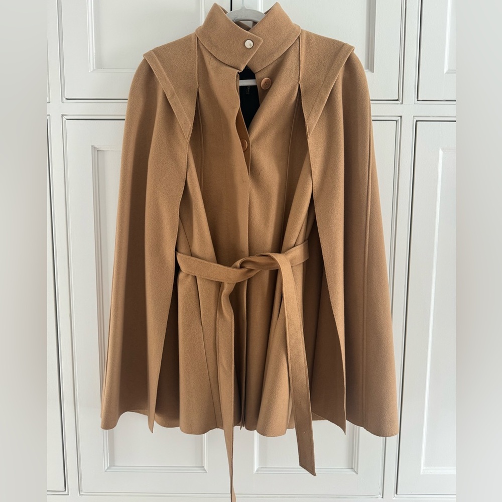 Maje Cape Wool Coat (size 36)